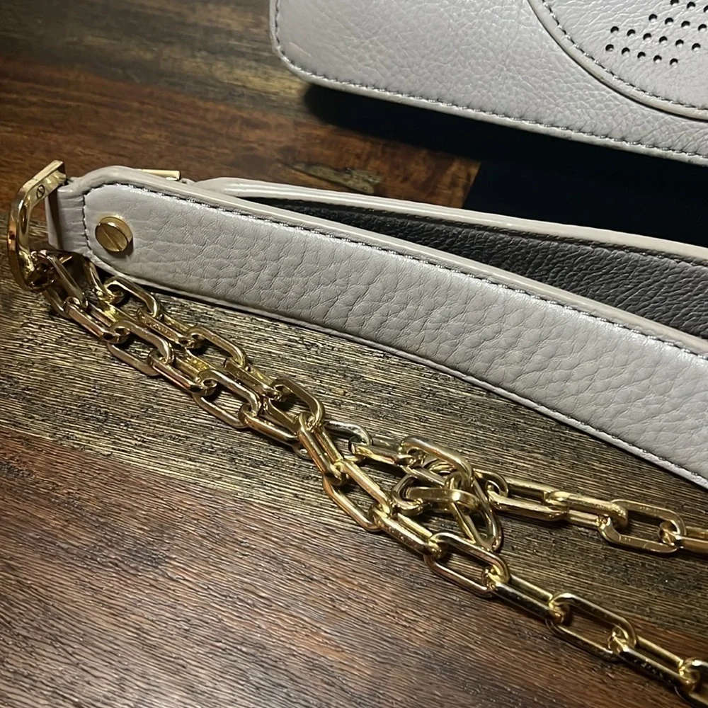 Tory Burch Gray Crossbody Bag